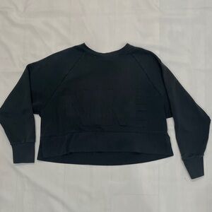 Nike Women's Dark Gray Crew Neck Sweater